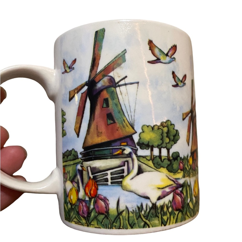 Jet Ter‎ Steege B.V.  The Netherlands "Holland' Souvenir Mug 10oz. - Picture 3 of 5
